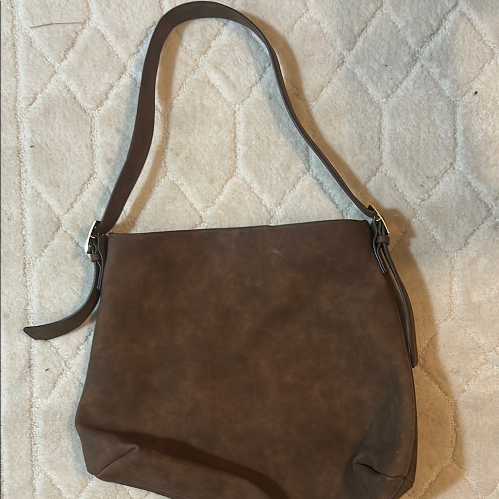 Universal Thread Brown Hobo Bag with Adjustable Strap